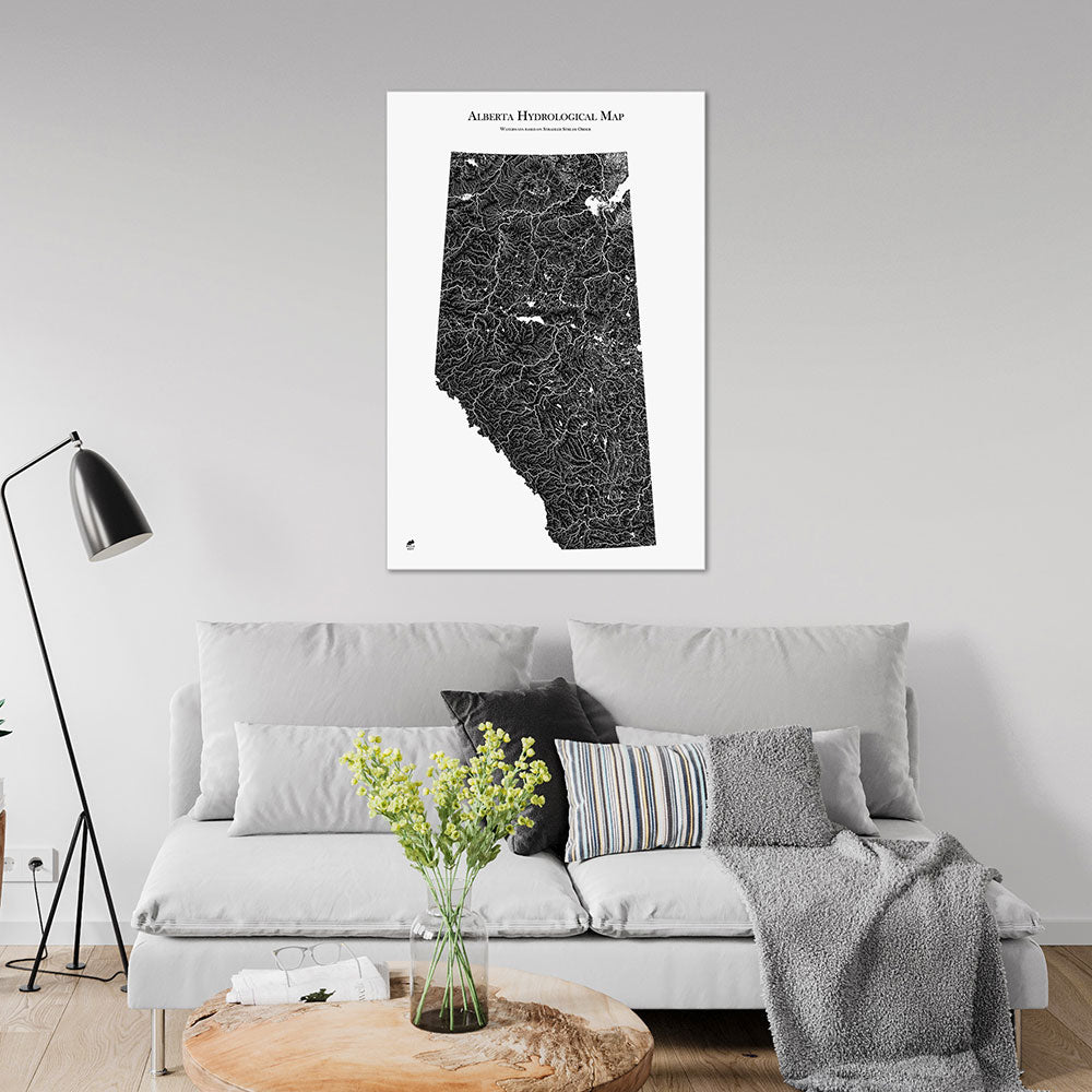 Alberta-Hydrology-Map-black-24x36-canvas.jpg