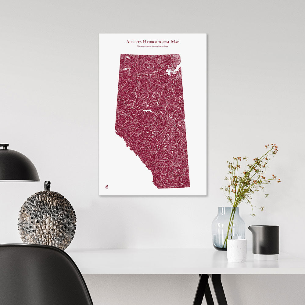 Alberta-Hydrology-Map-red-14x21-canvas.jpg