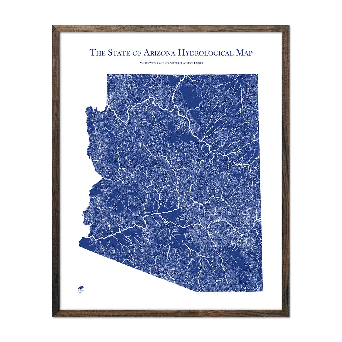 Arizona Hydrological Map