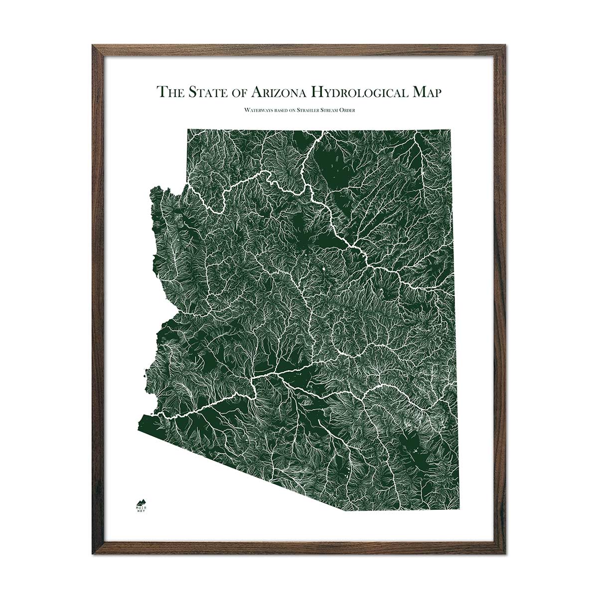 Arizona Rivers Map