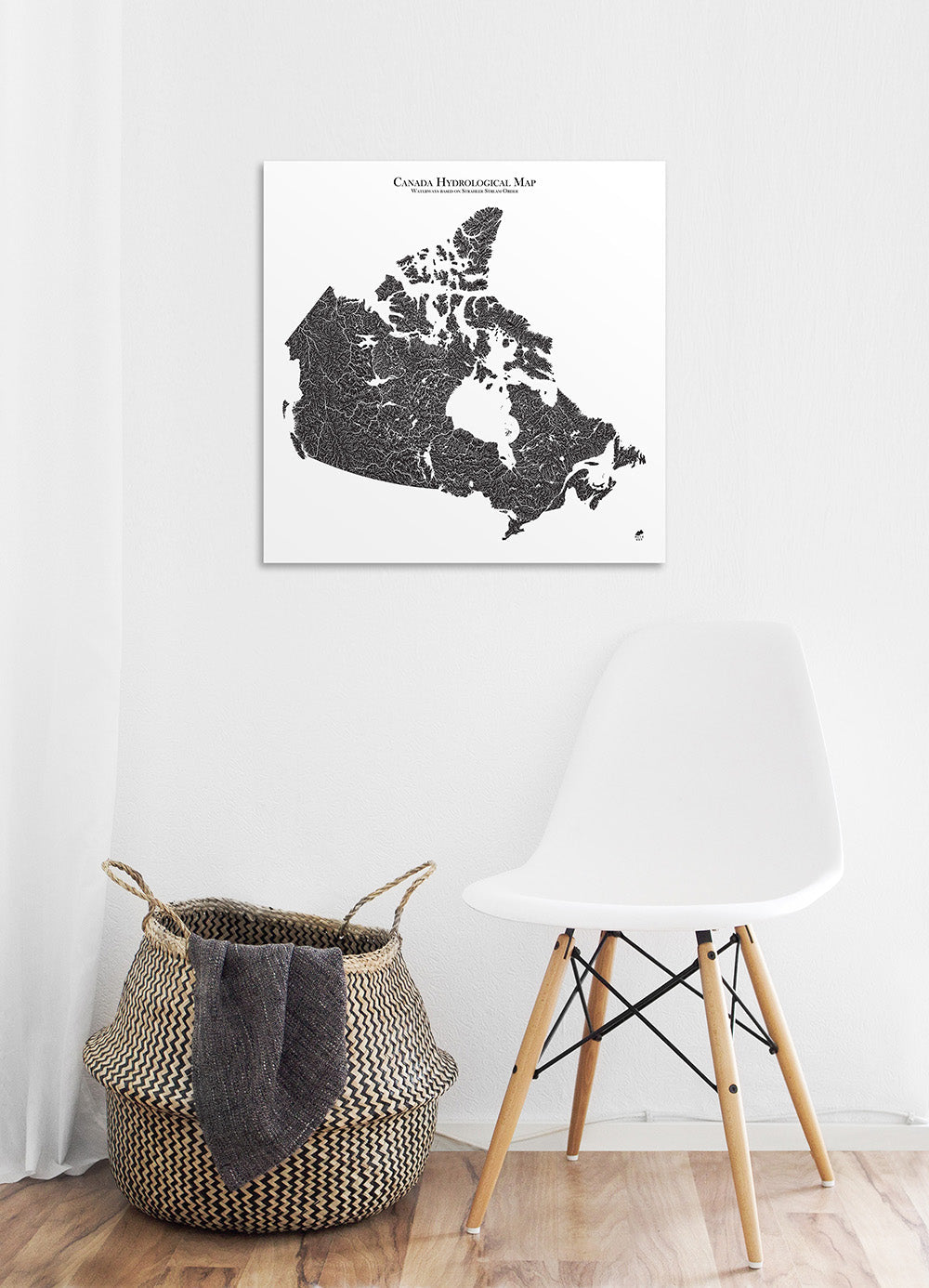 Hydrological Map of Canada