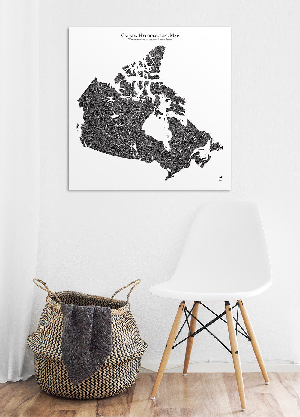 Hydrological Map of Canada
