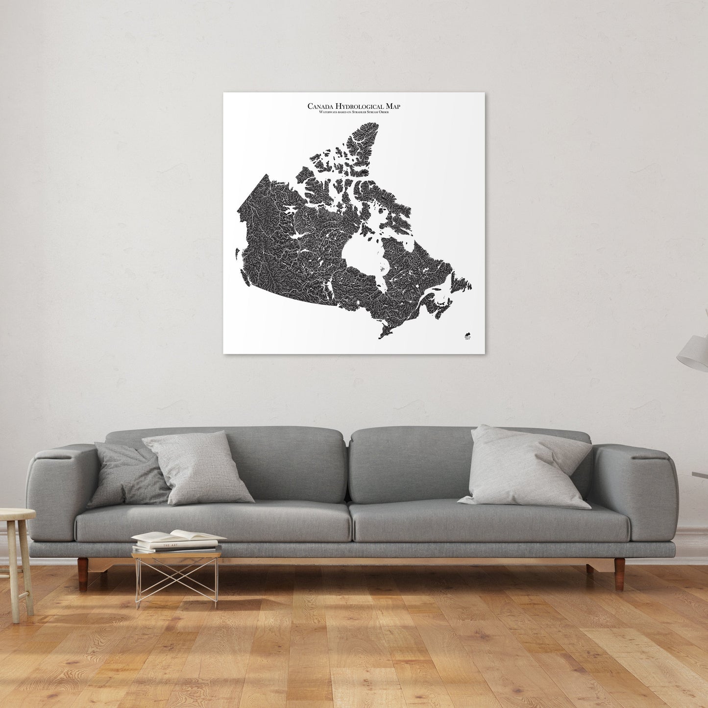 Hydrological Map of Canada