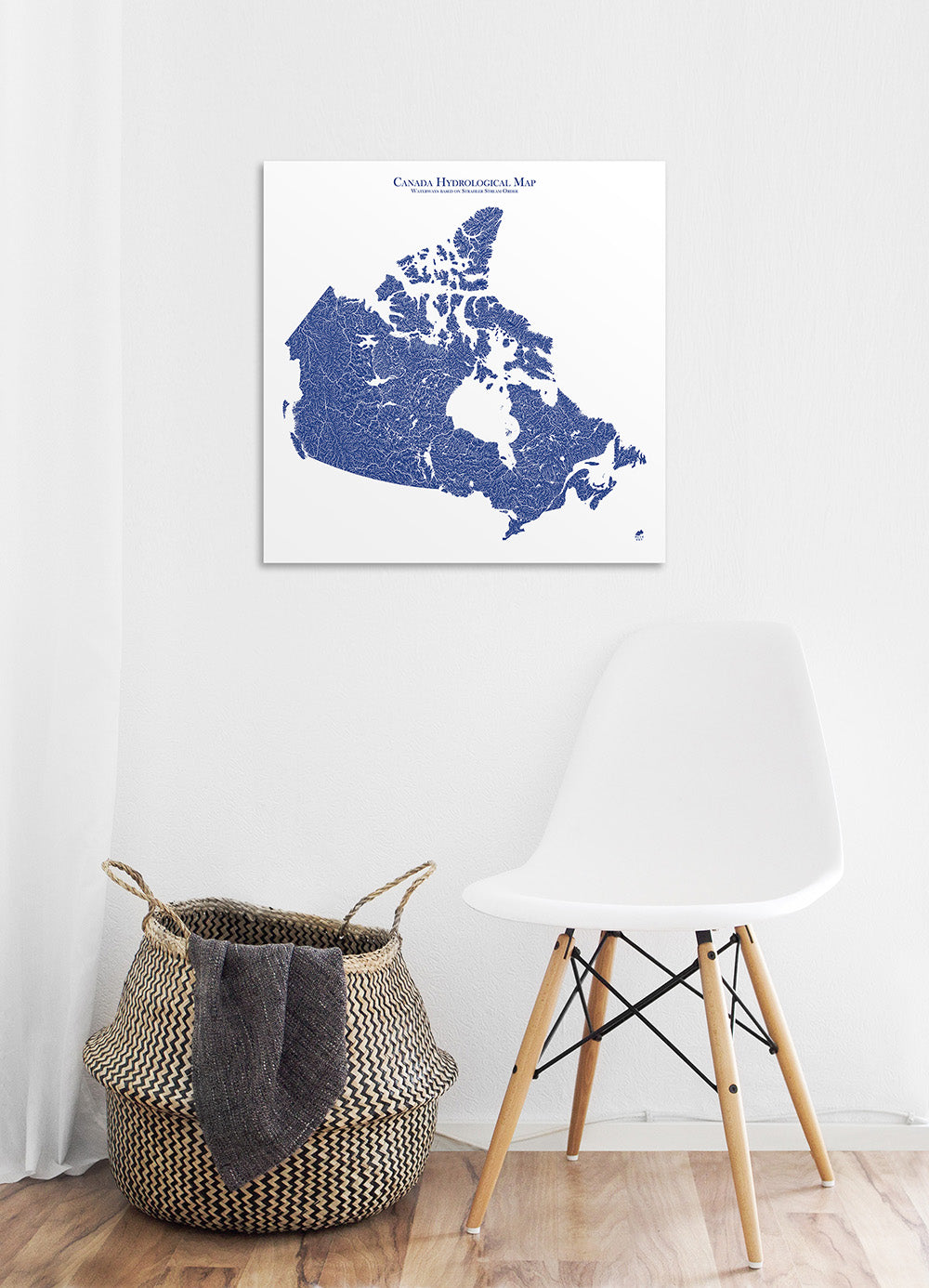 Hydrological Map of Canada