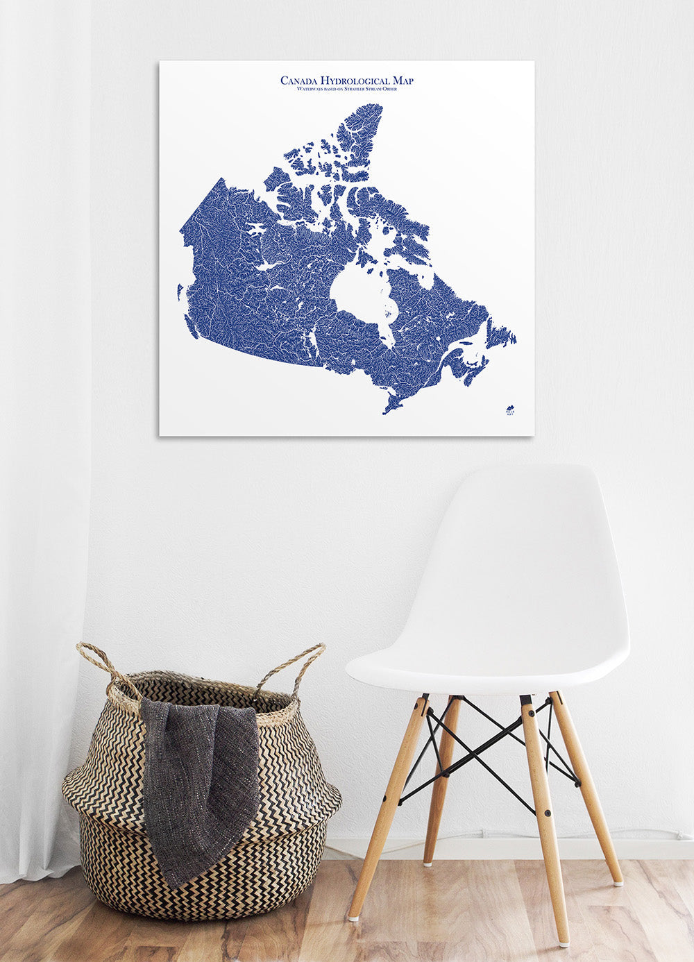 Hydrological Map of Canada