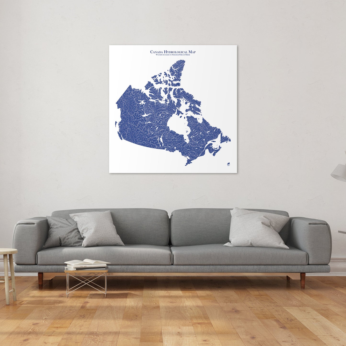 Hydrological Map of Canada