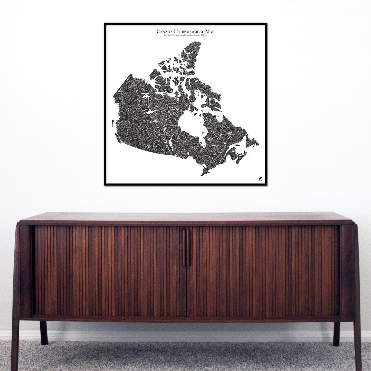 Hydrological Map of Canada