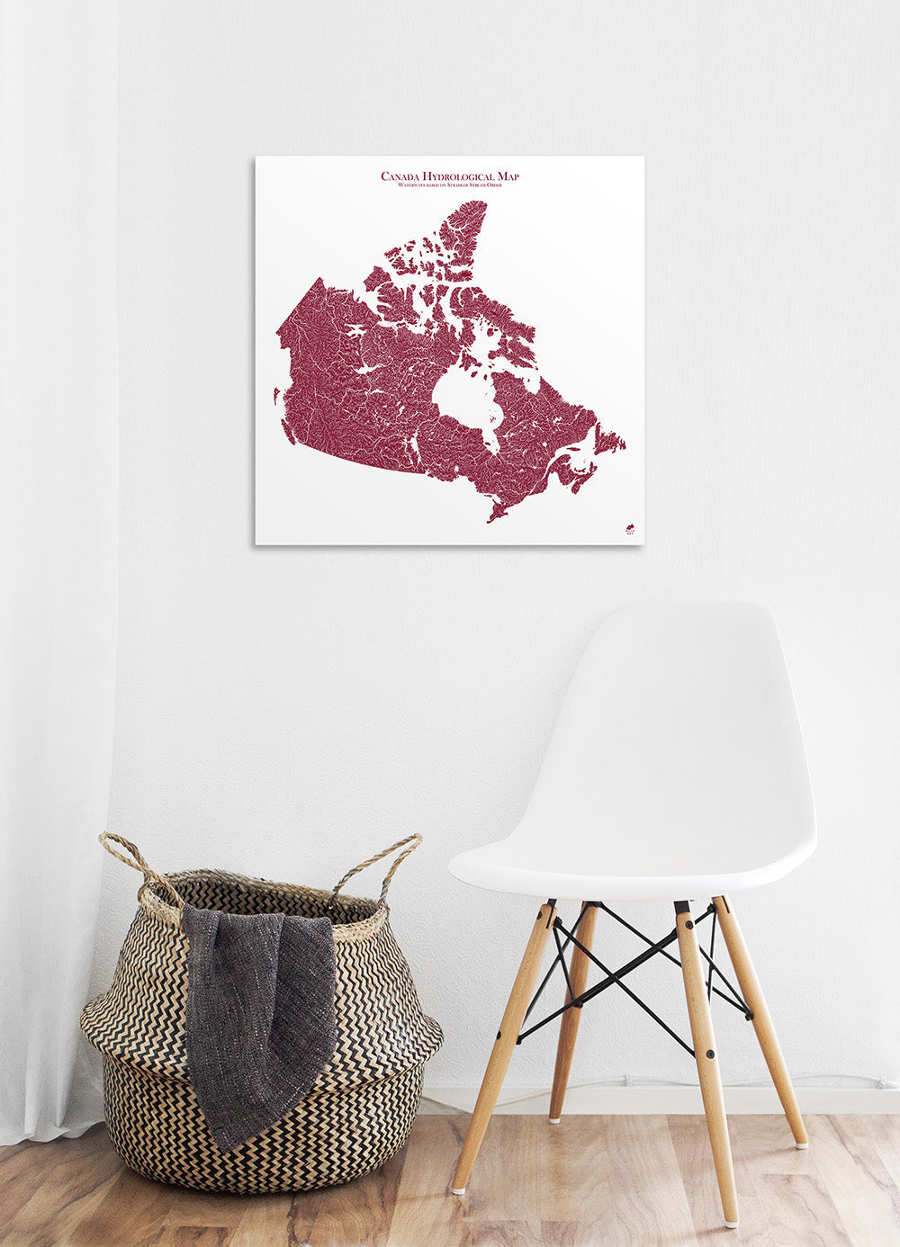 Hydrological Map of Canada