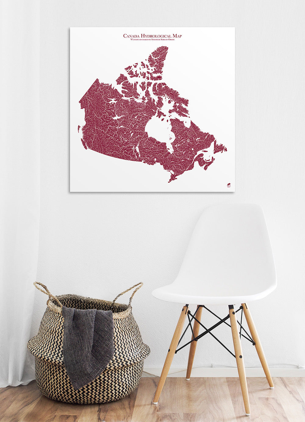 Hydrological Map of Canada