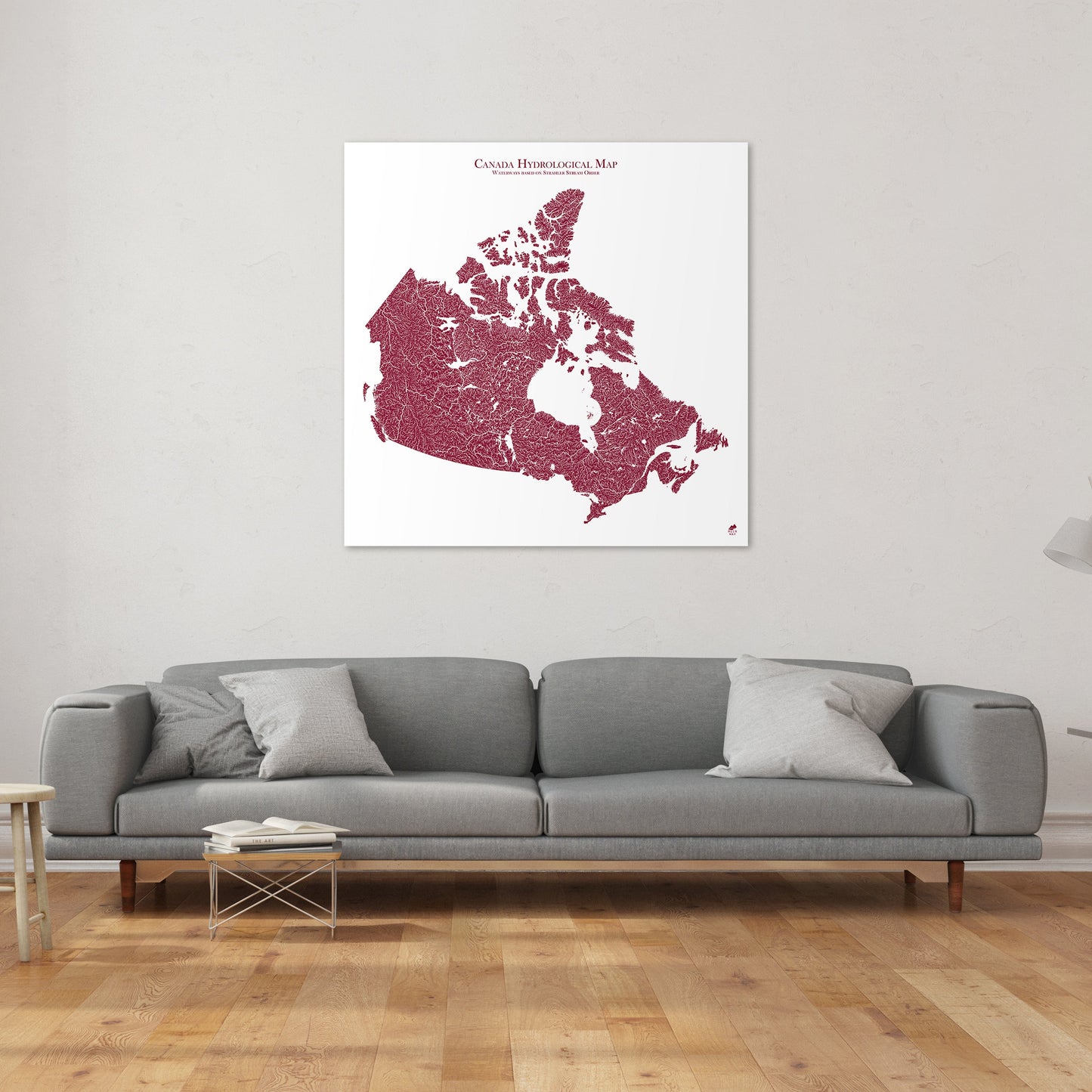 Hydrological Map of Canada