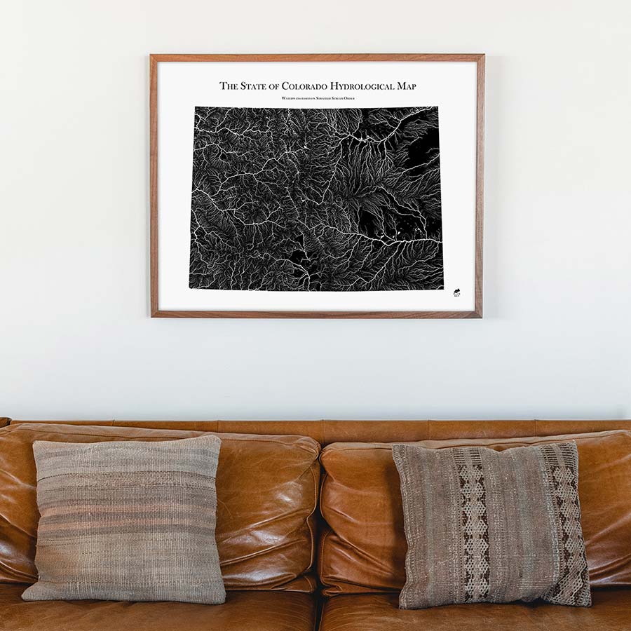 Colorado Hydrological Map
