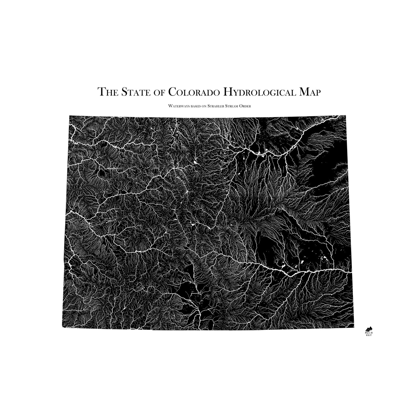 Colorado Hydrology Map