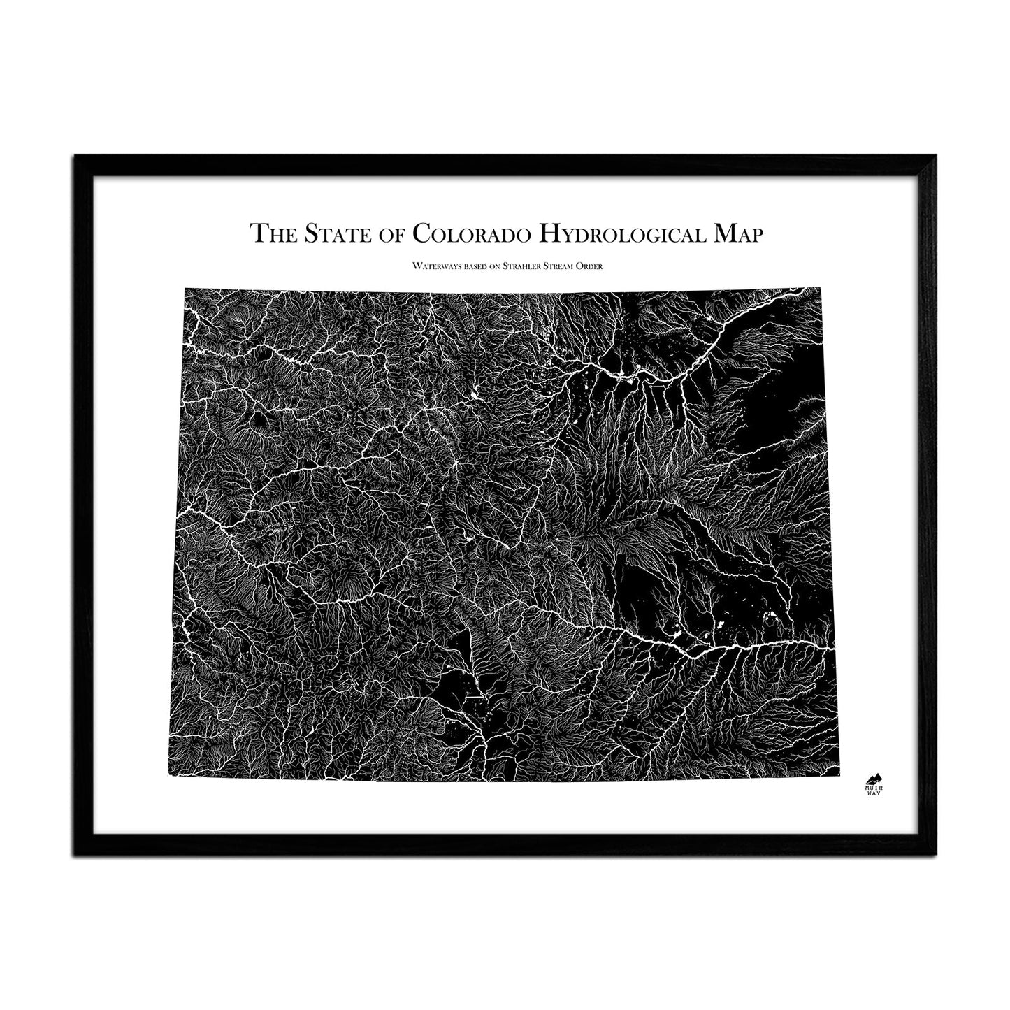 Colorado Hydrology Map