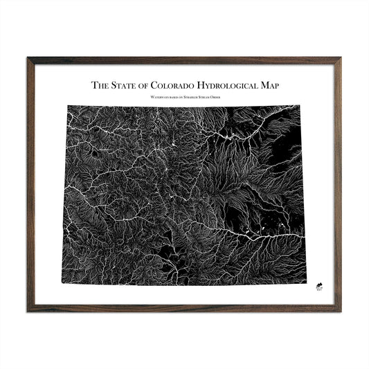 Colorado Hydrology Map