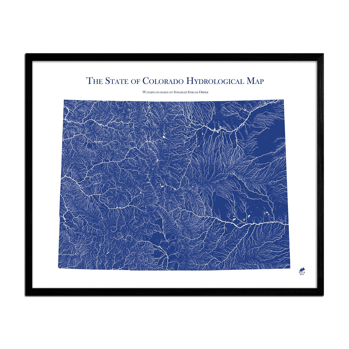Colorado Hydrological Map