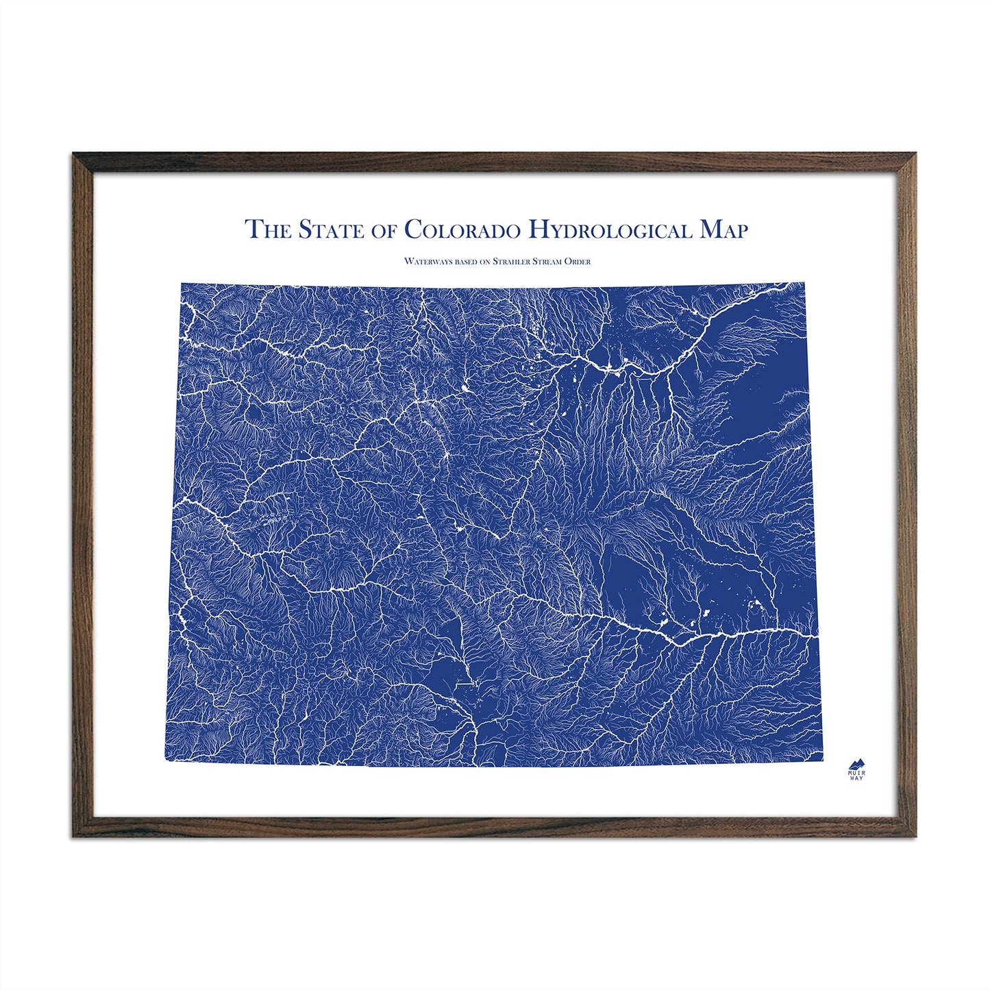 Colorado Hydrological Map