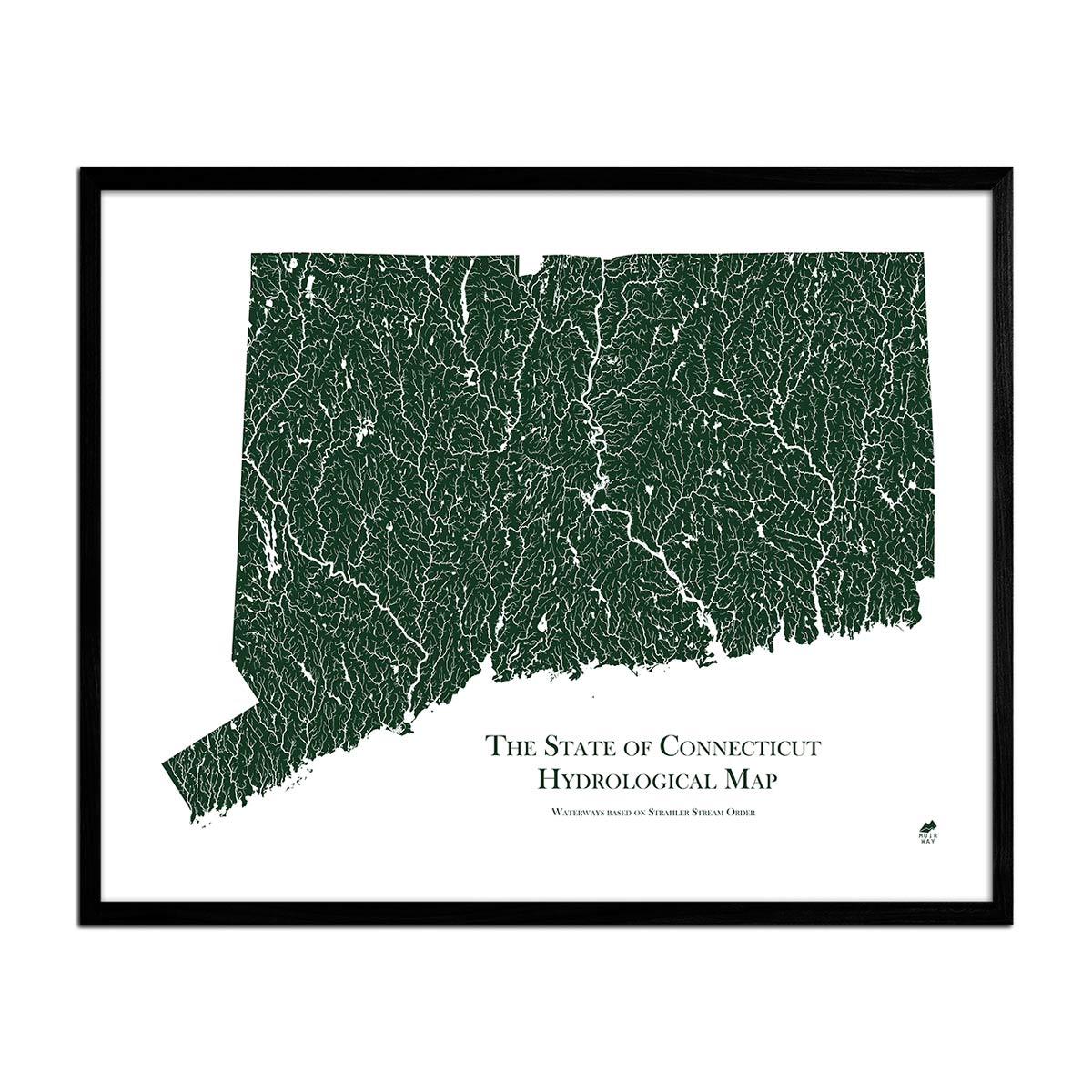 Connecticut Rivers Map