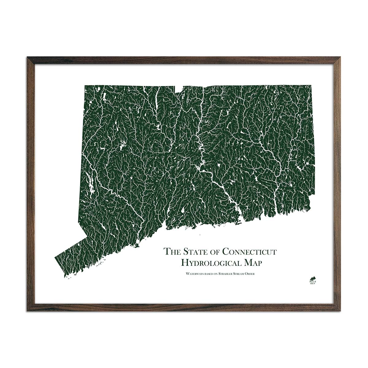 Connecticut Rivers Map