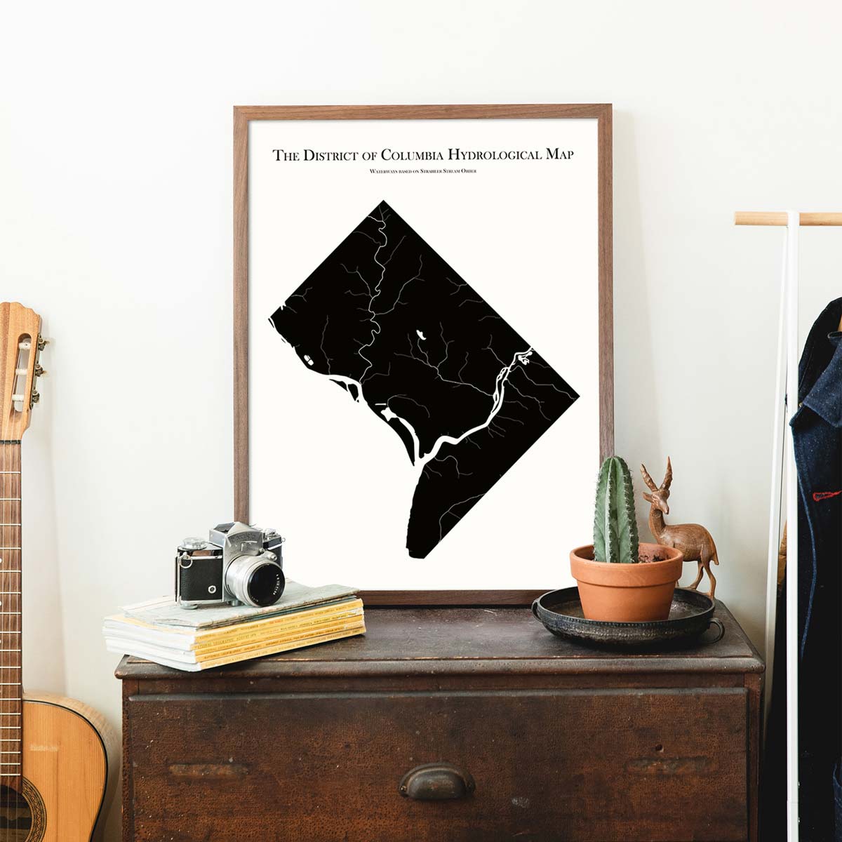 Washington D.C. Hydrological Map