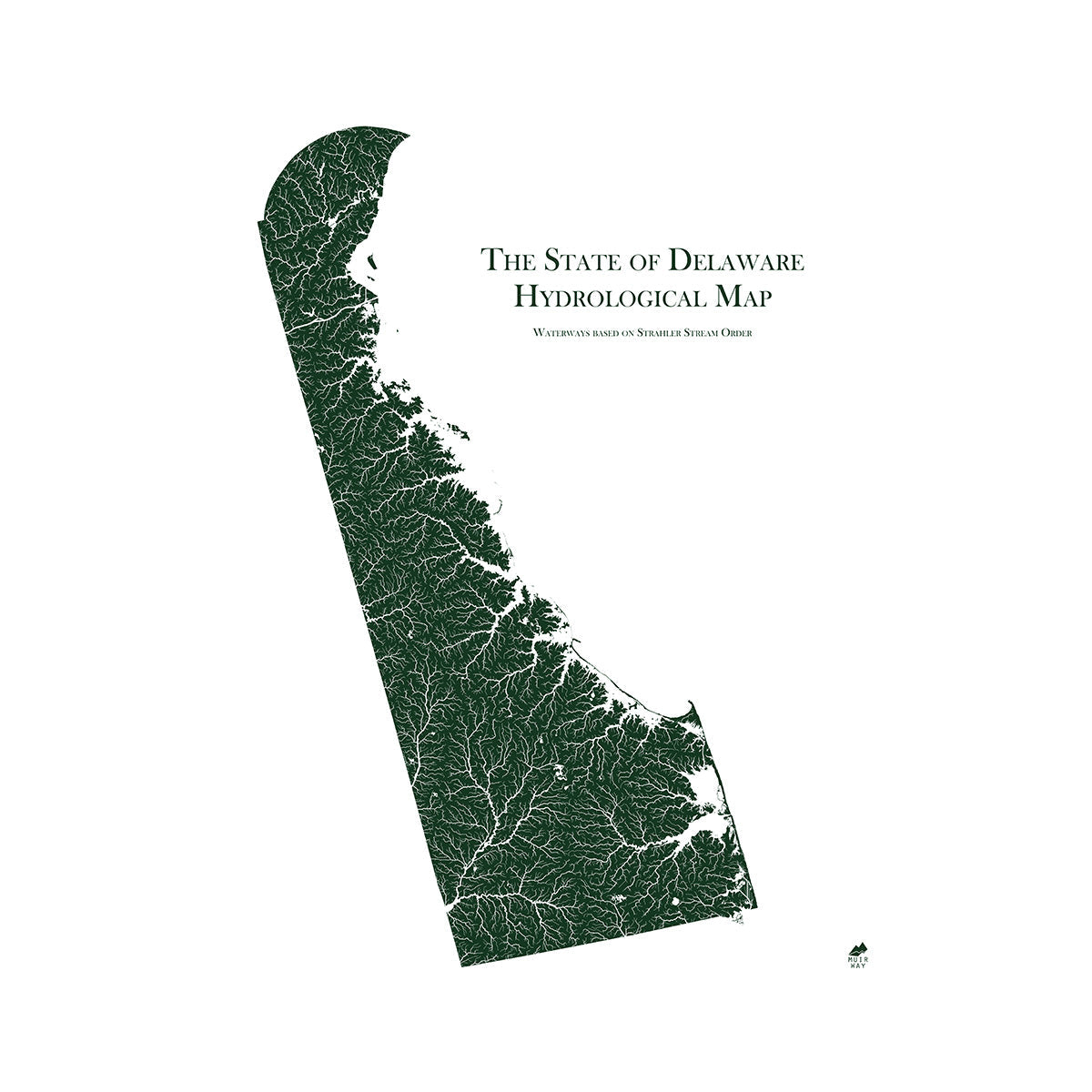 Delaware Rivers Map