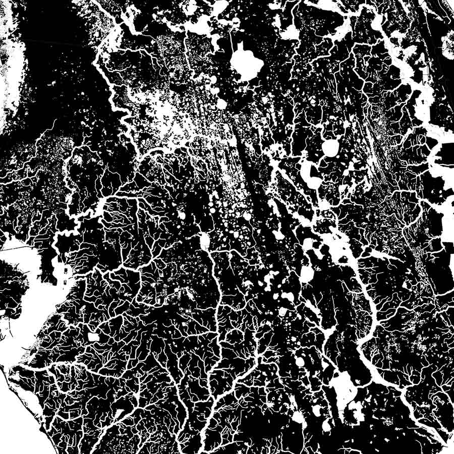 Florida Hydrological Map