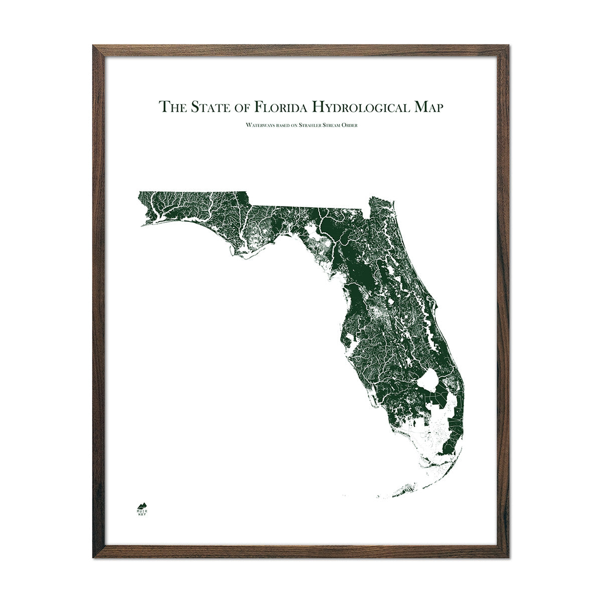 Florida Rivers Map