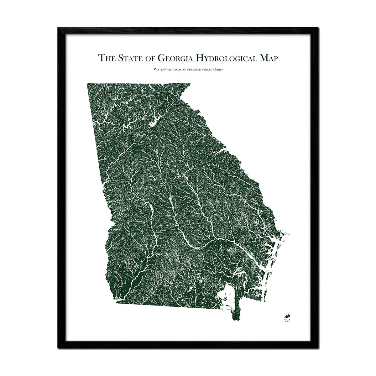 Georgia Rivers Map