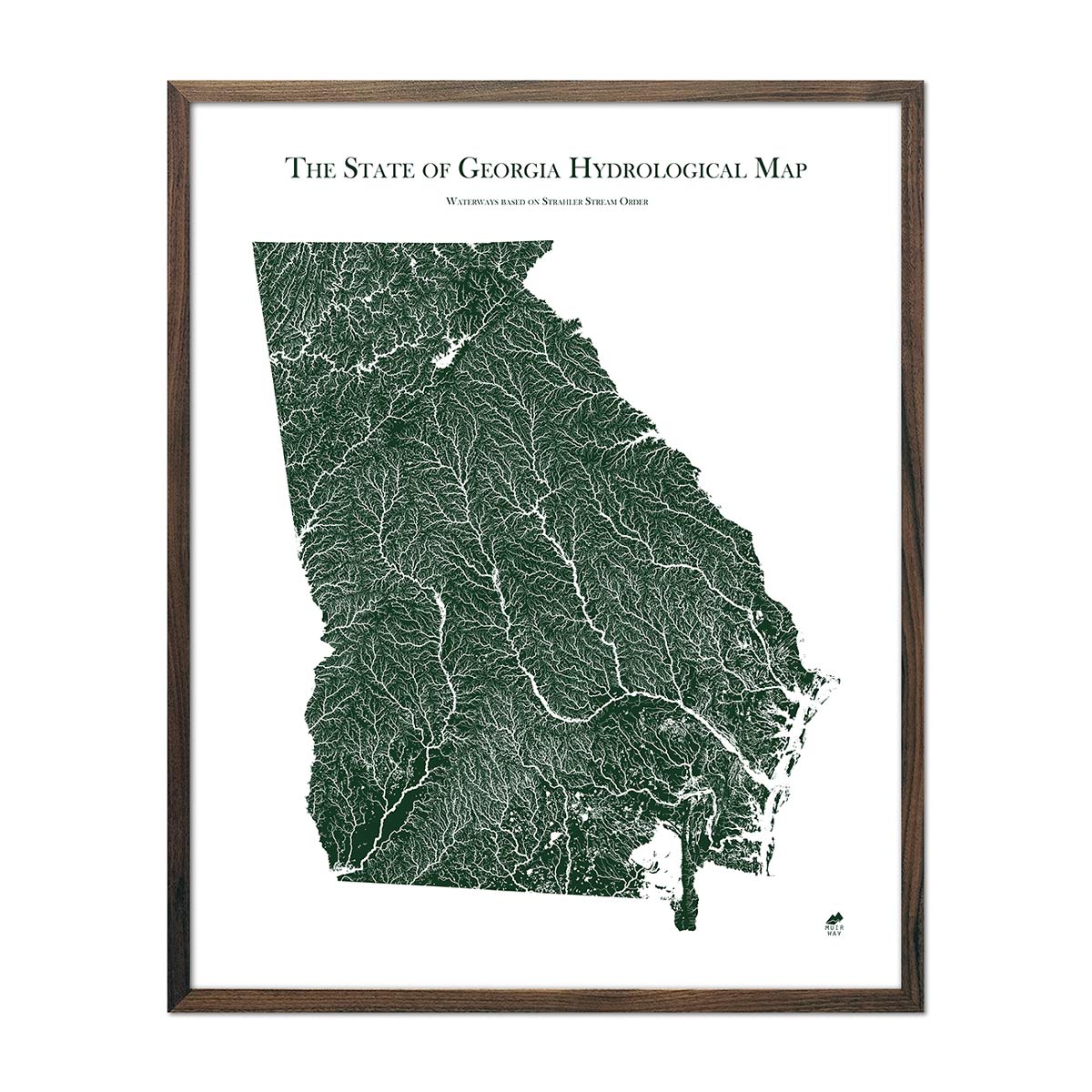 Georgia Rivers Map
