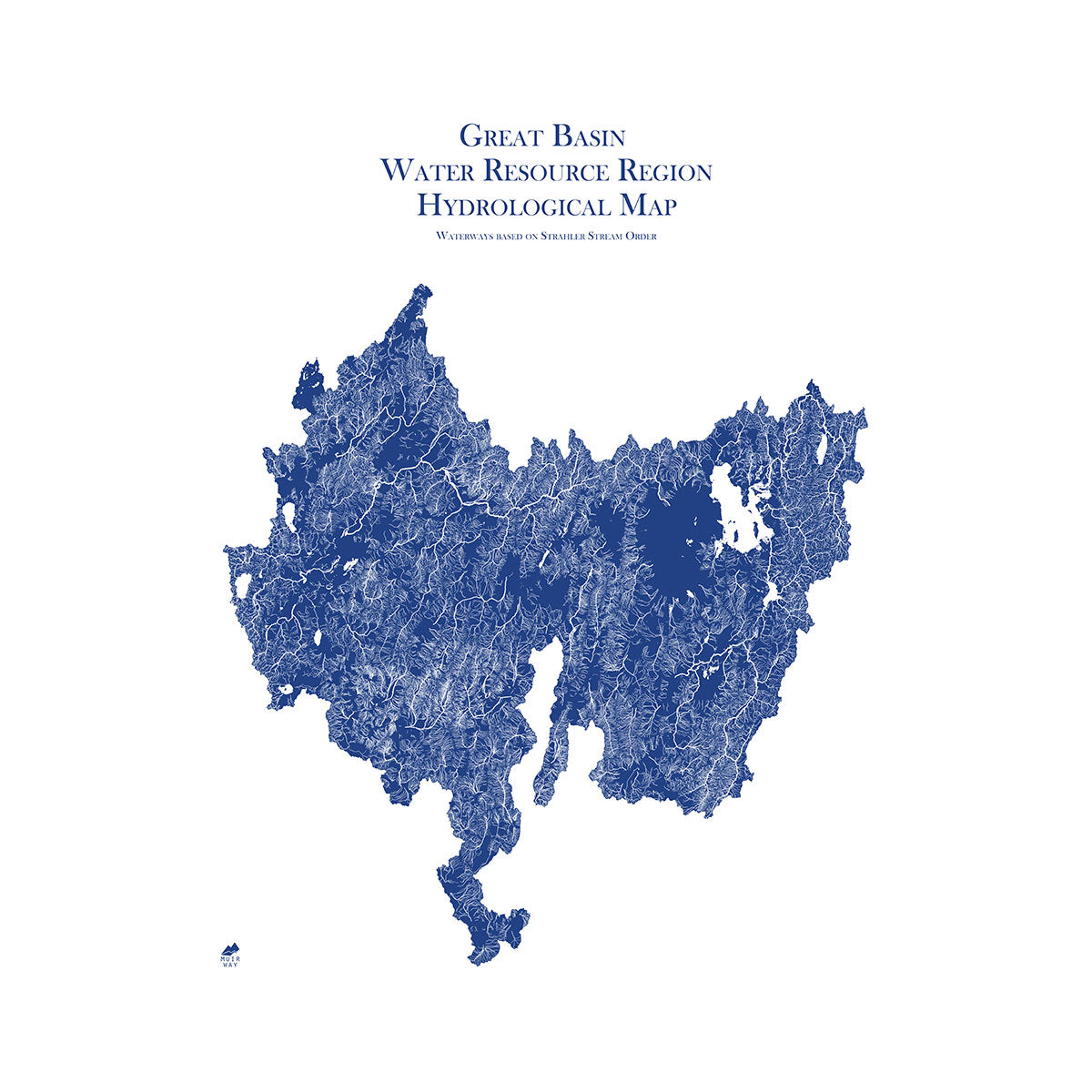 Great Basin Regional Hydrology Map