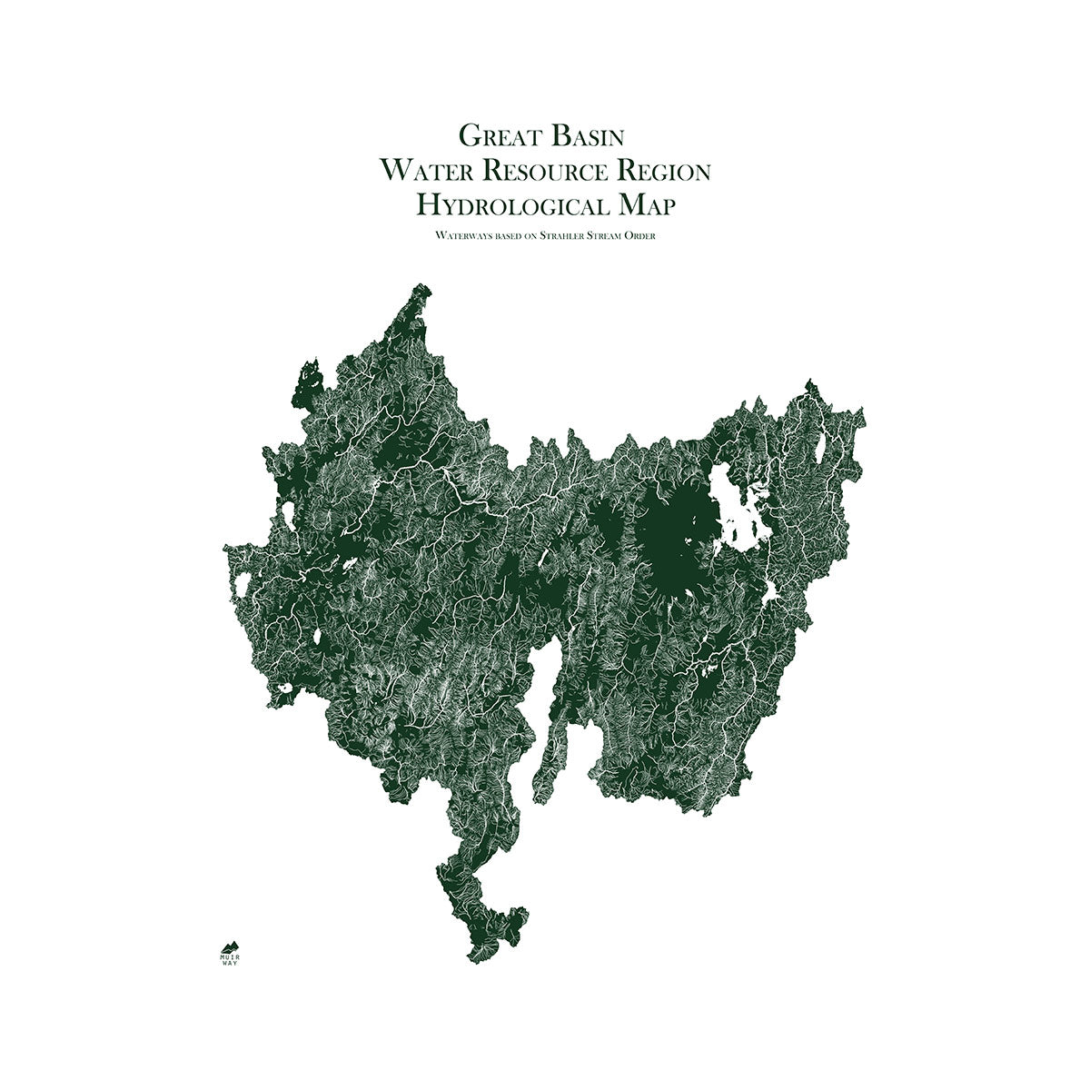 Great Basin Regional Rivers Map