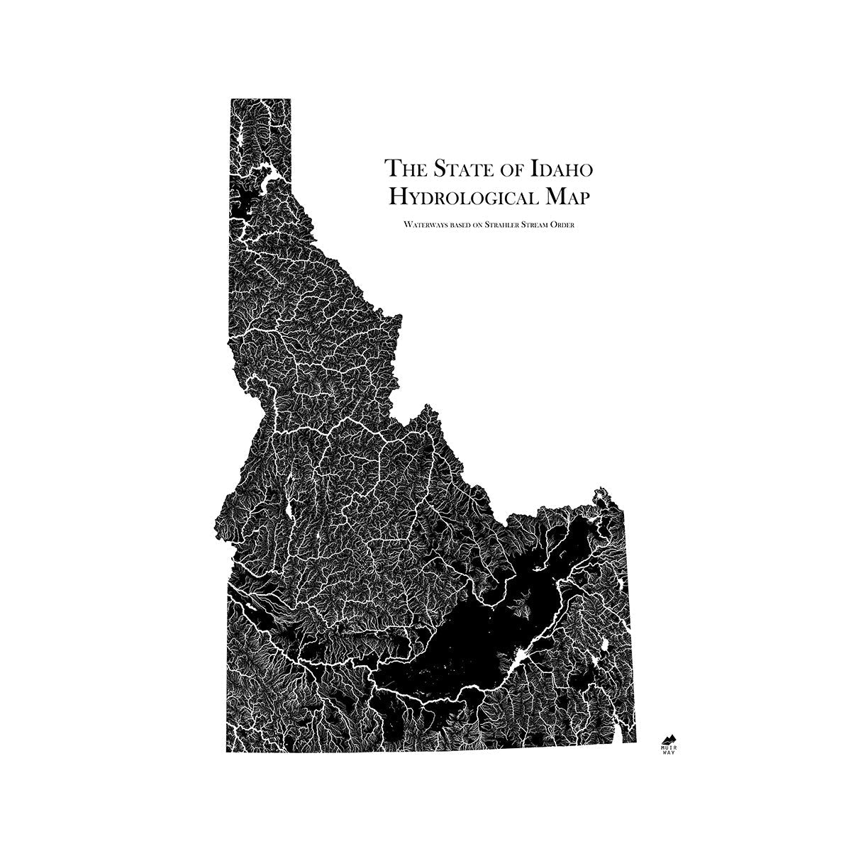 Idaho Hydrology Map