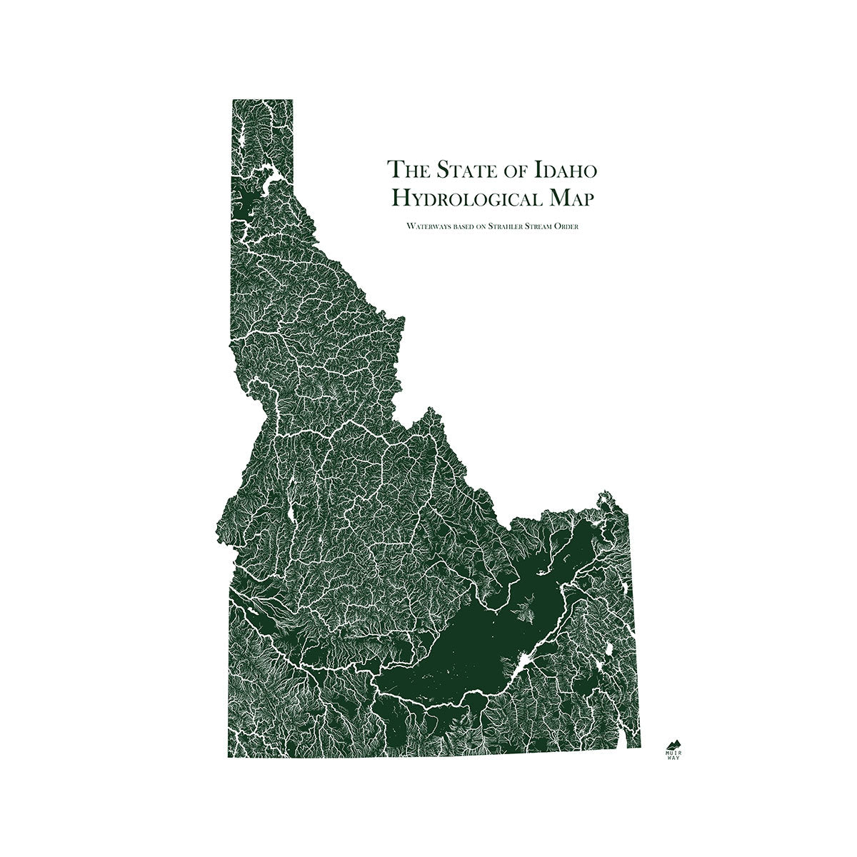 Idaho Rivers Map
