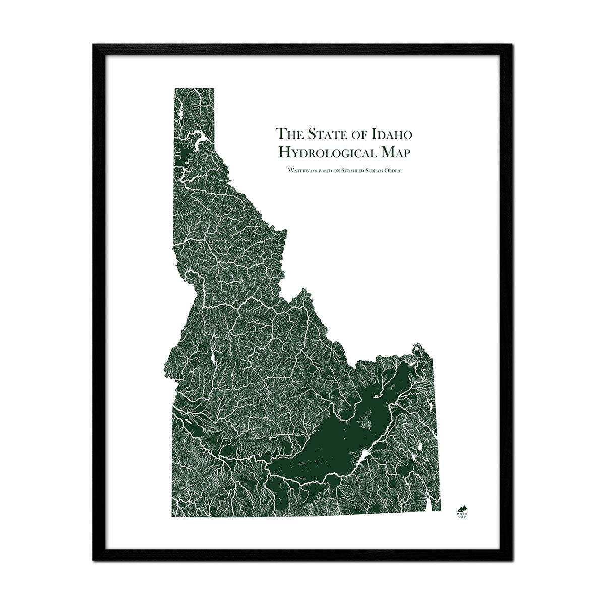 Idaho Rivers Map