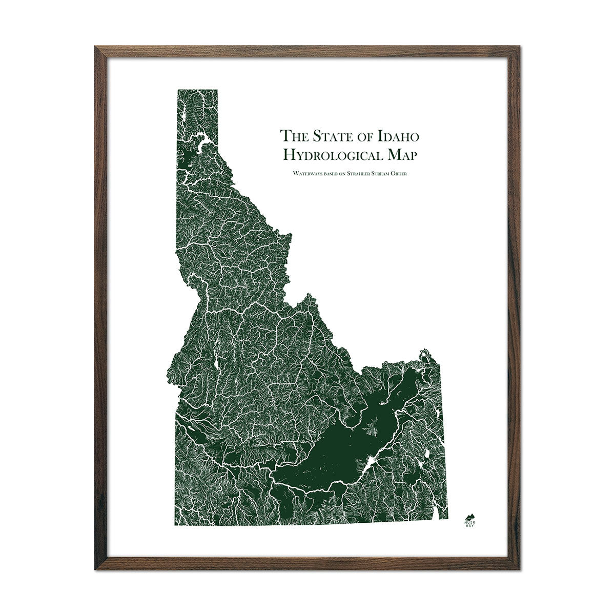 Idaho Rivers Map