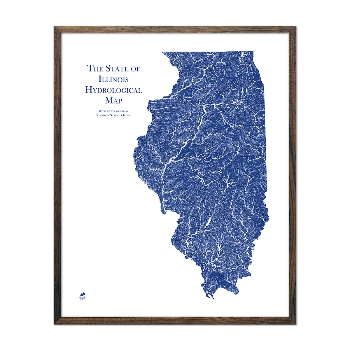 Illinois Hydrological Map