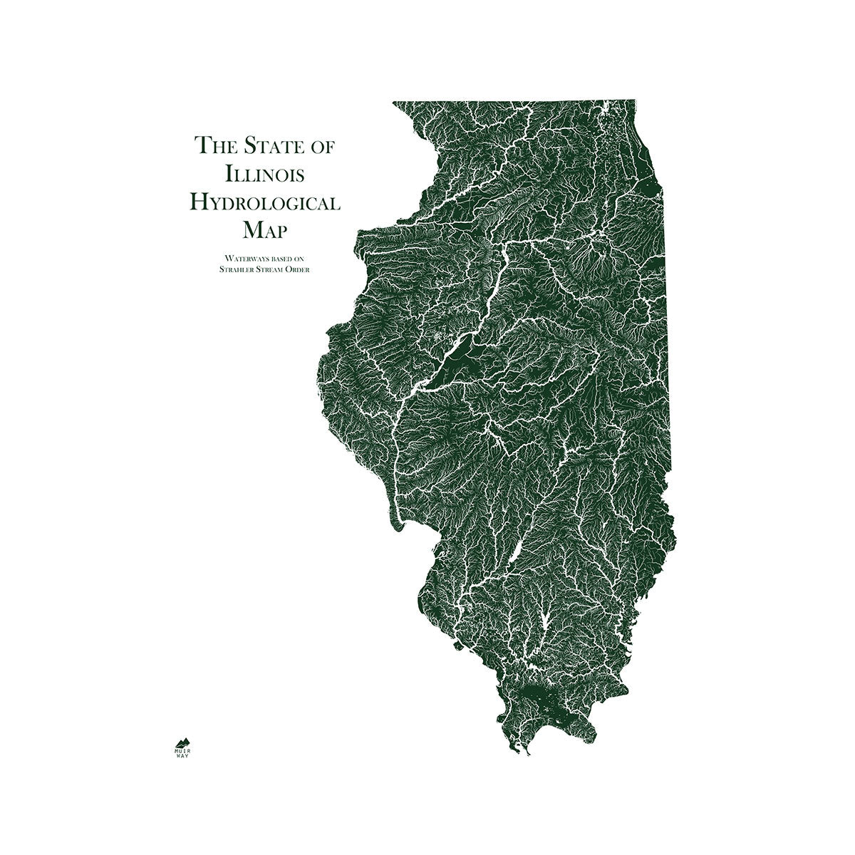 Illinois Rivers Map