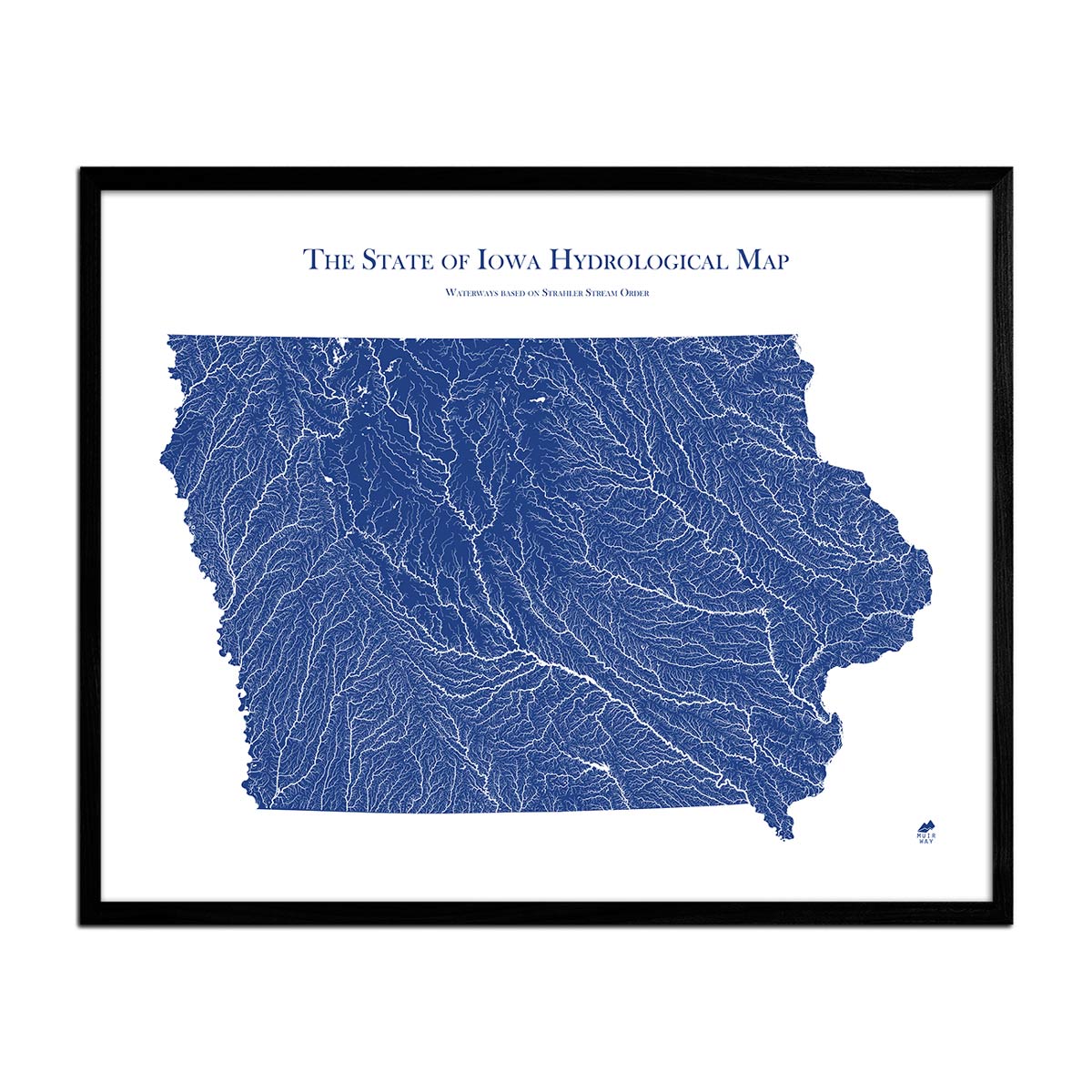 Iowa Hydrology Map