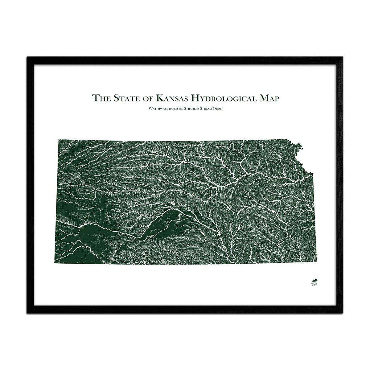 Kansas Rivers Map