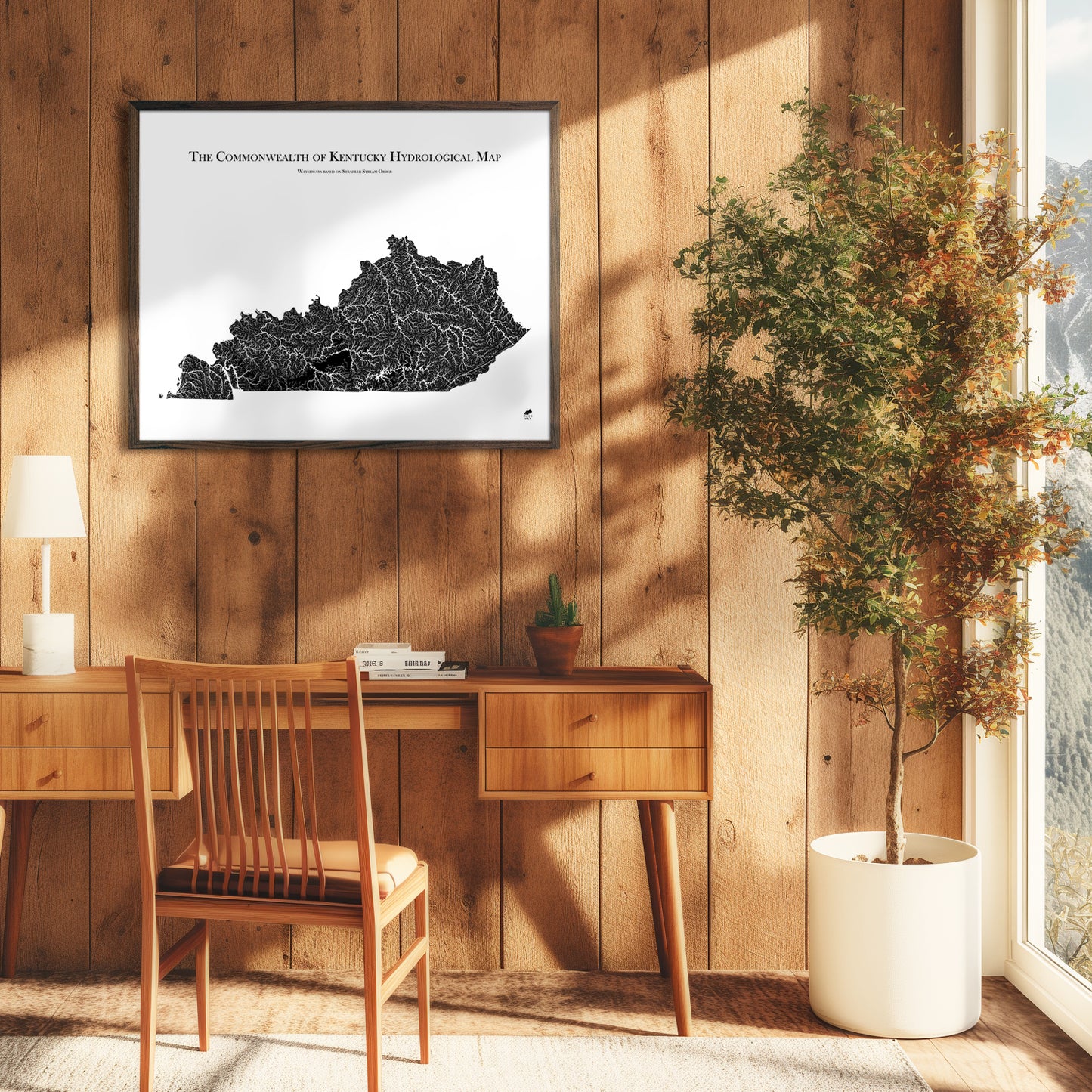 Kentucky Hydrological Map