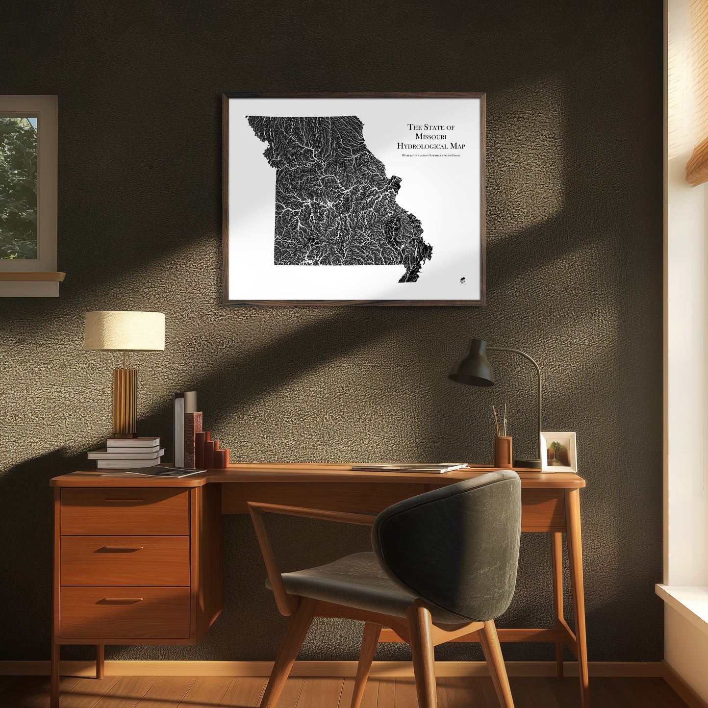 Missouri Hydrological Map