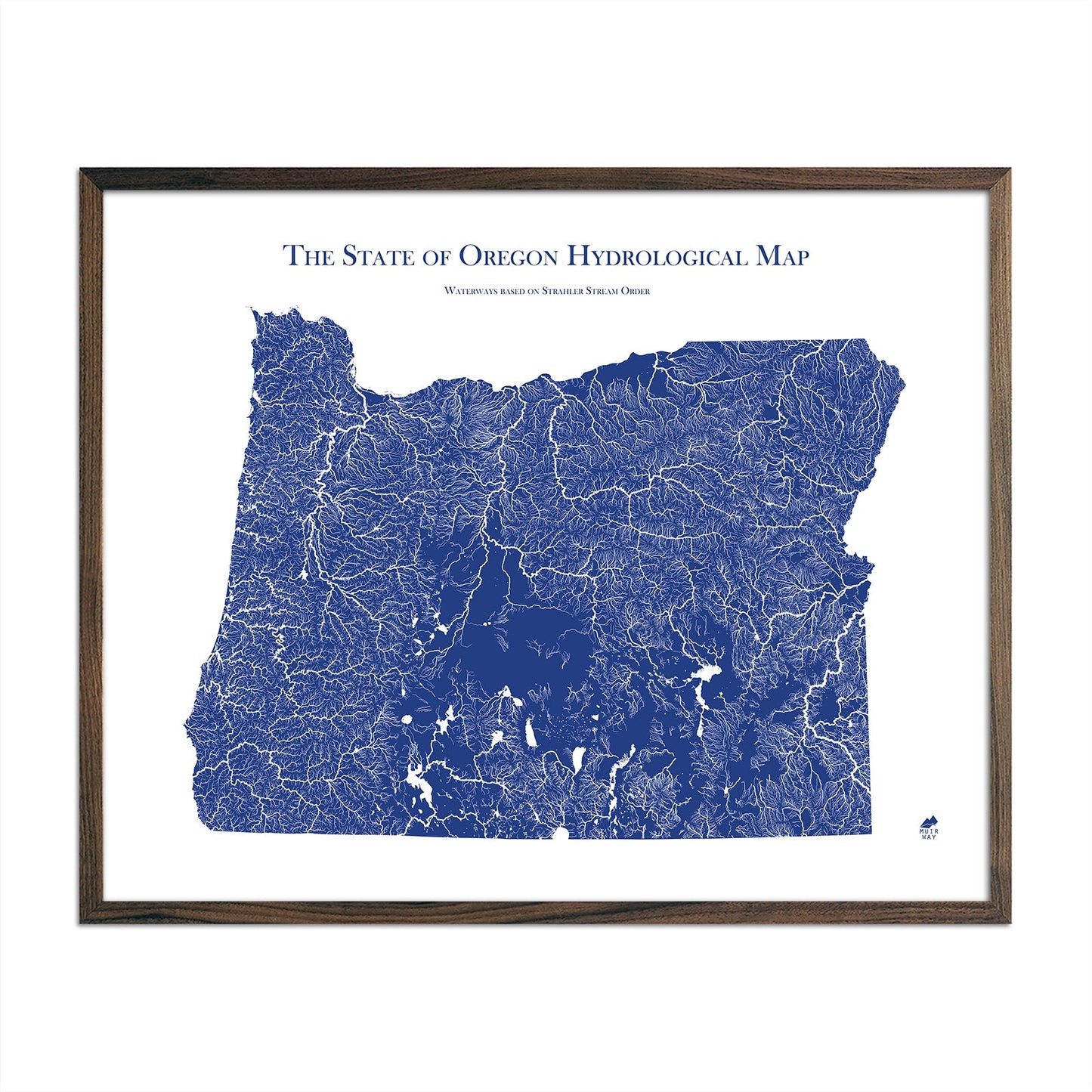 Oregon Hydrology Map