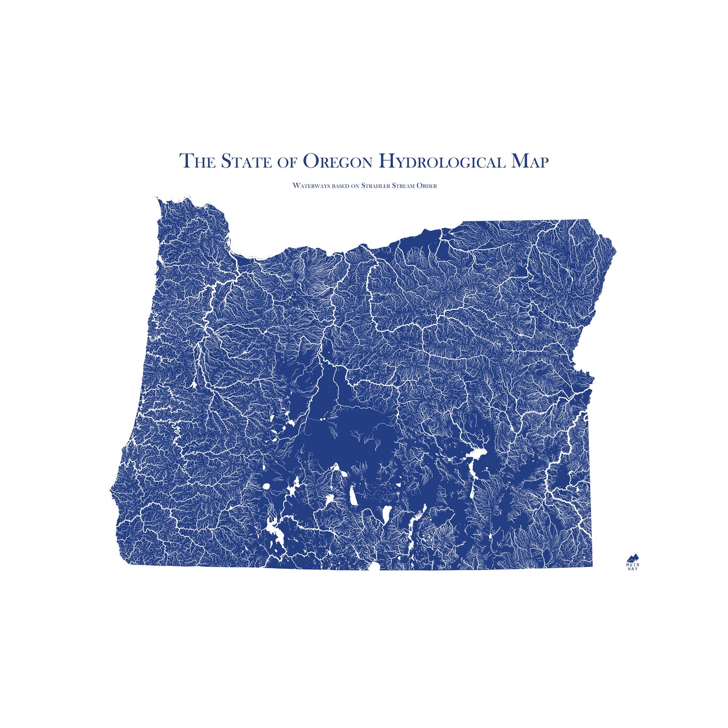 Oregon Hydrology Map