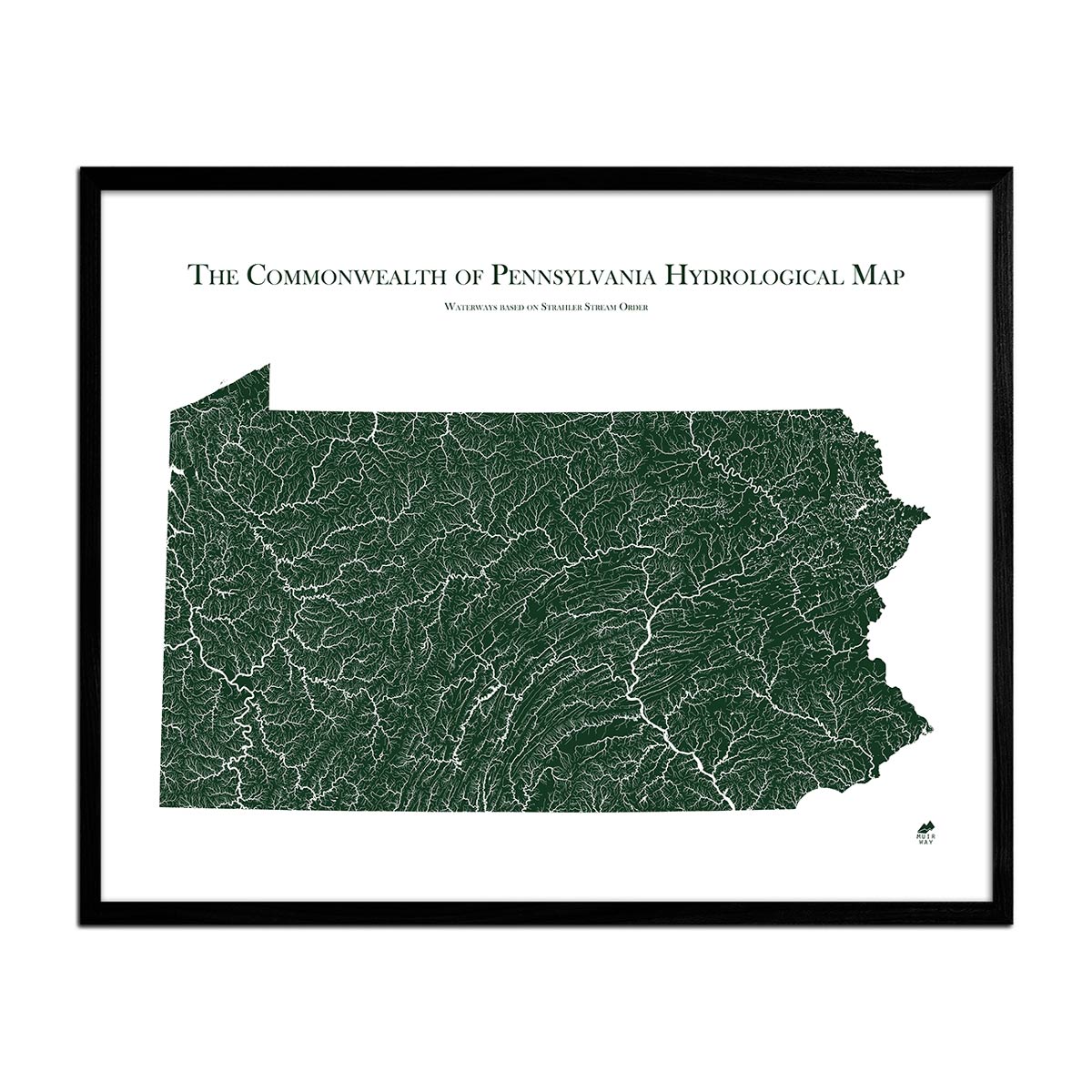 Pennsylvania Rivers Map