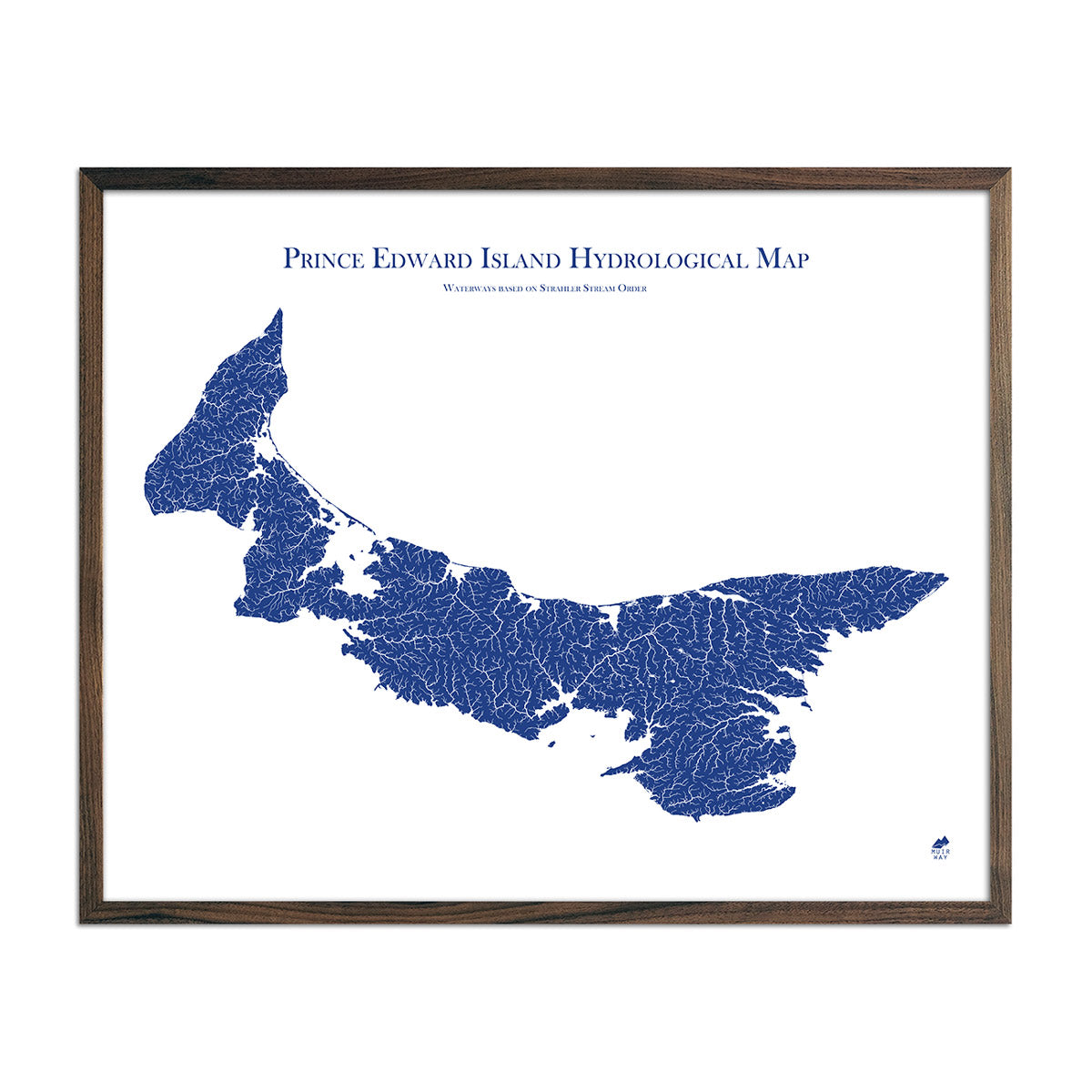 Prince Edward Island Hydrological Map