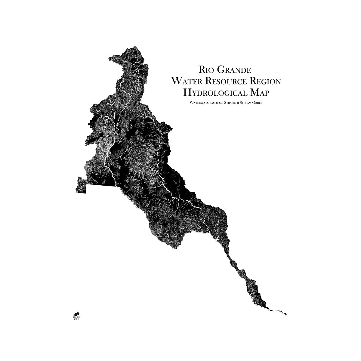 Rio Grande Regional Hydrological Map