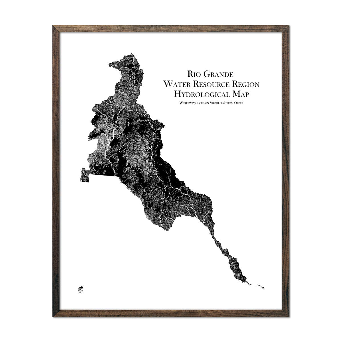 Rio Grande Regional Hydrological Map