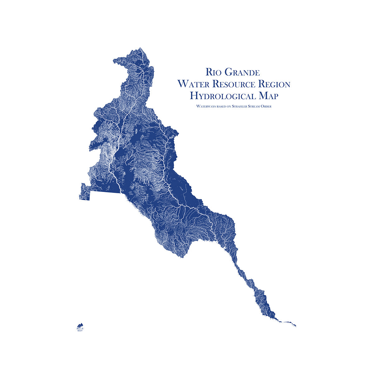 Rio Grande Regional Hydrology Map