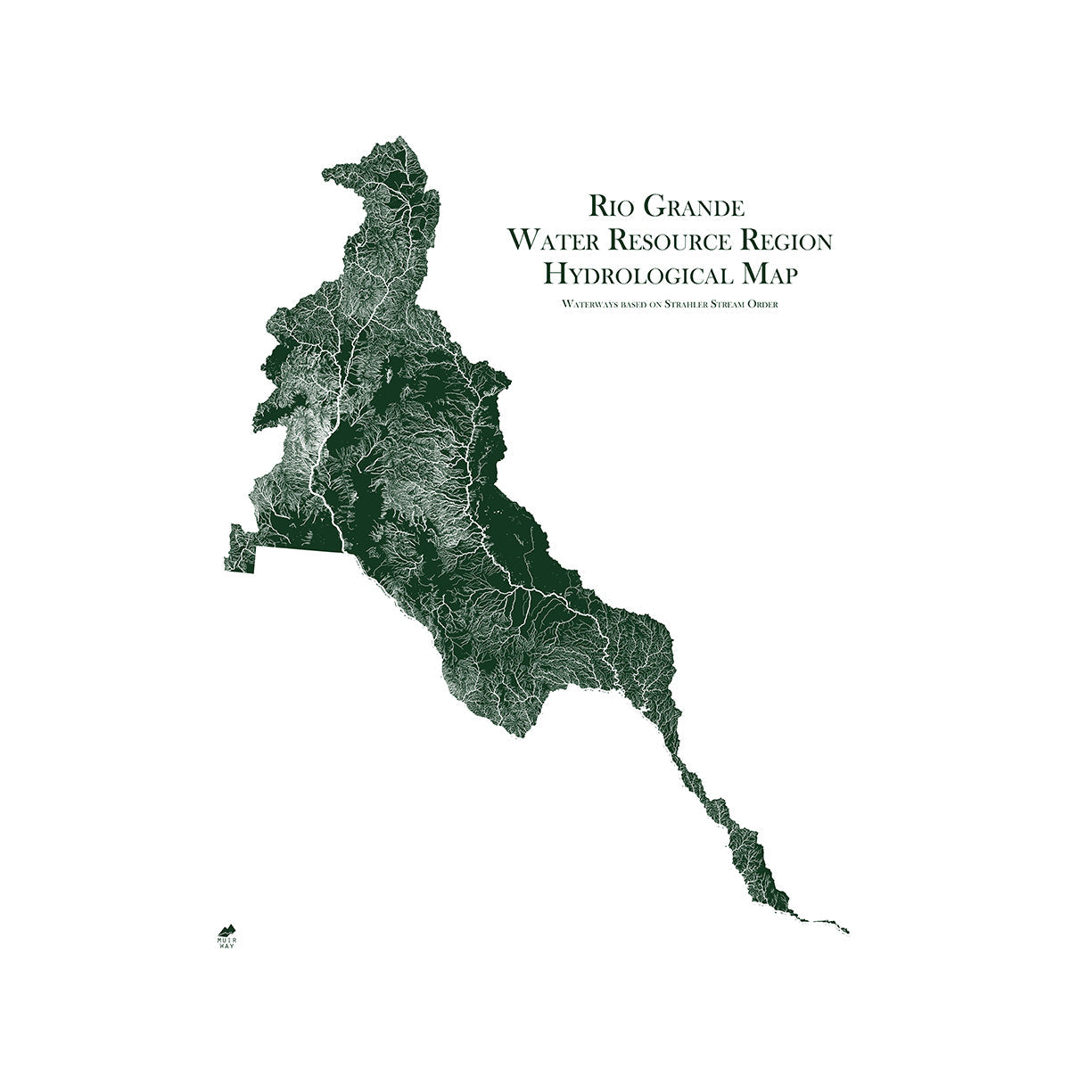 Rio Grande Regional Rivers Map