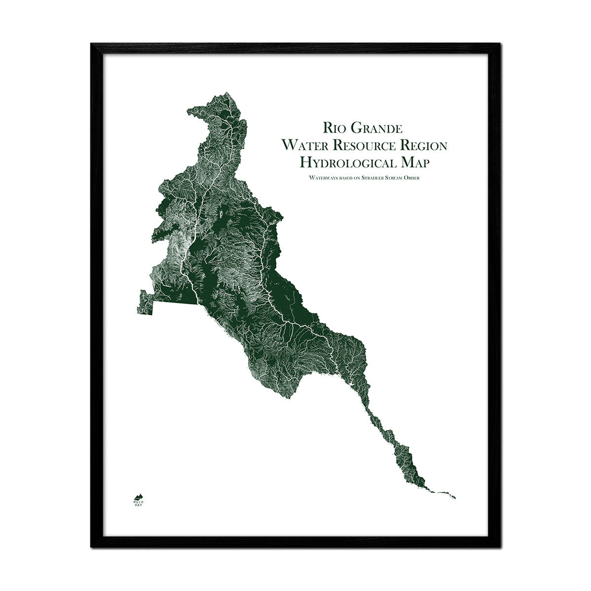 Rio Grande Regional Rivers Map