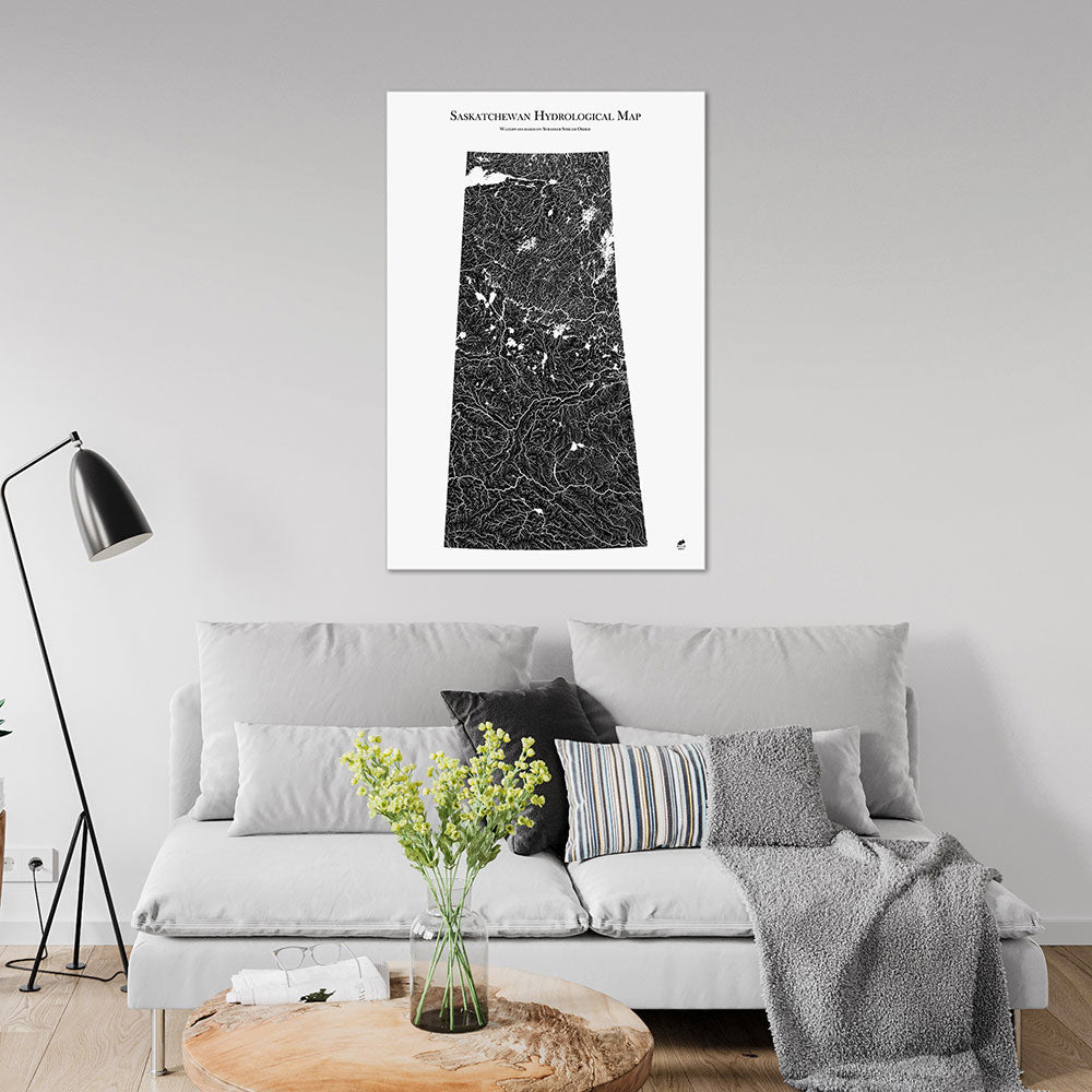 Saskatchewan-Hydrology-Map-black-24x36-canvas.jpg